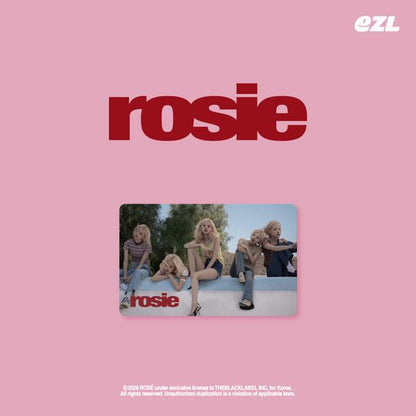 [Pre-order] ROSE [rosie (ROSÉ-A/B)] EZL Transportation Photo Card + Free Gift