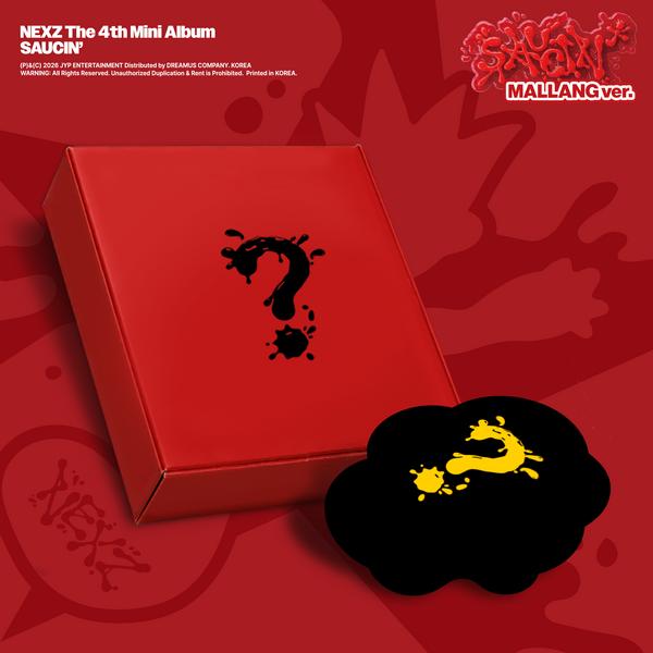 [Pre-order] NEXZ [SAUCIN’] 4th Mini Album (MALLANG Ver.) + Free Gift