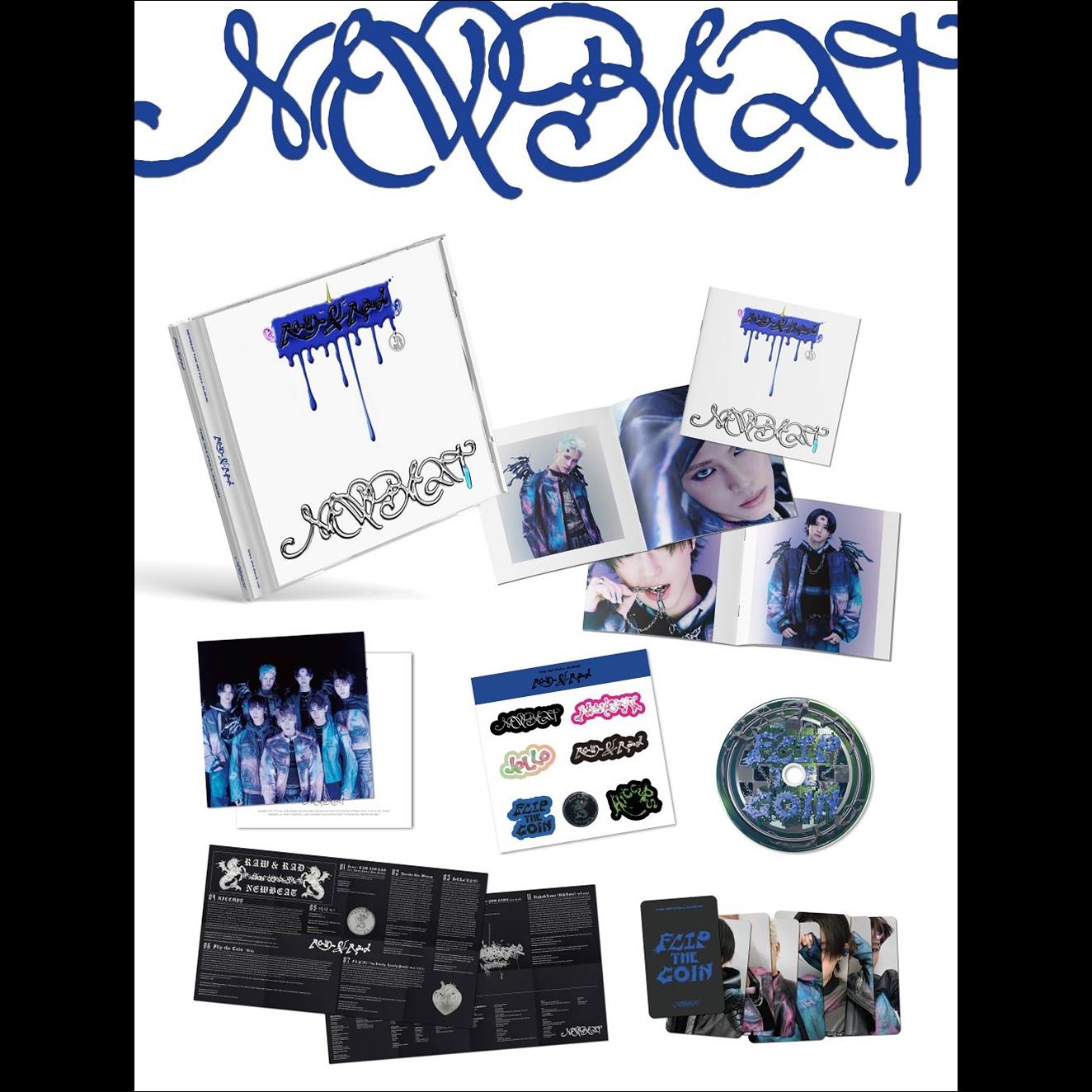NEWBEAT [RAW AND RAD] Jewel ver. 1st Full Album
