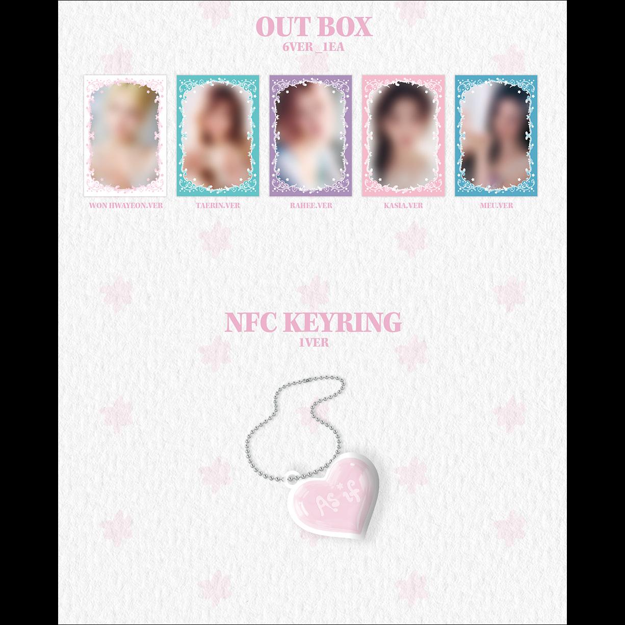 (random/member ver.) ifeye [As if] Platform ver. 3rd EP Album + Free Gift