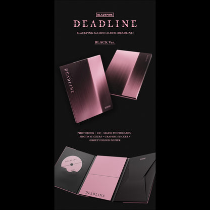 BLACKPINK [DEADLINE] BLACK Ver. / PINK Ver. + Free Gift