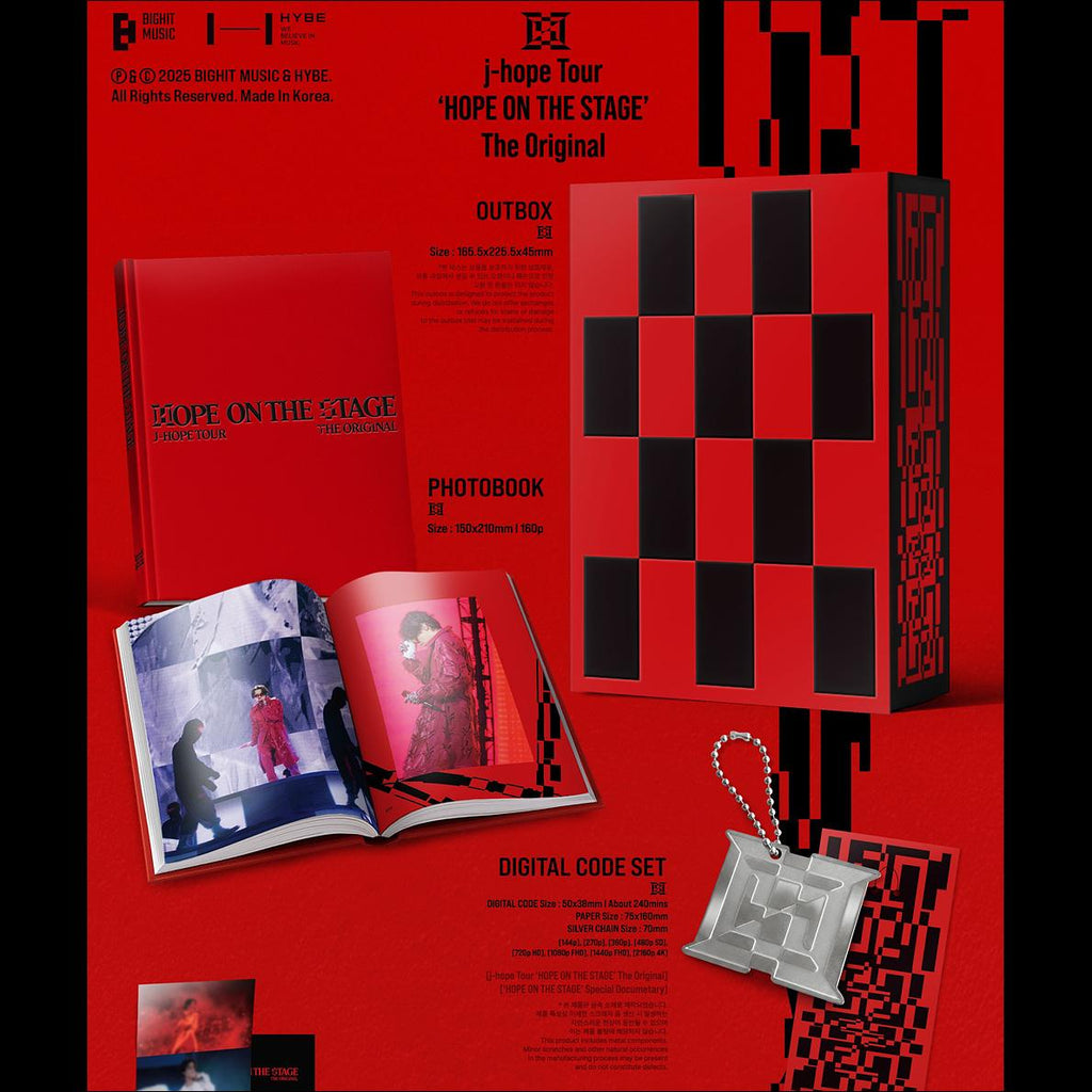j-hope (BTS) Tour HOPE ON THE STAGE The Original + Free Gift