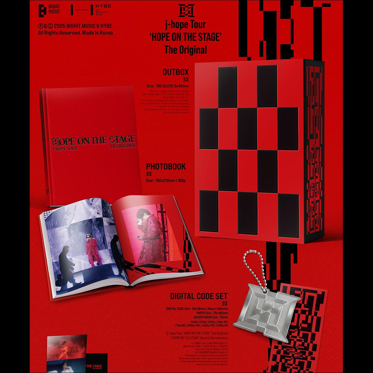 j-hope (BTS) Tour HOPE ON THE STAGE The Original + Free Gift