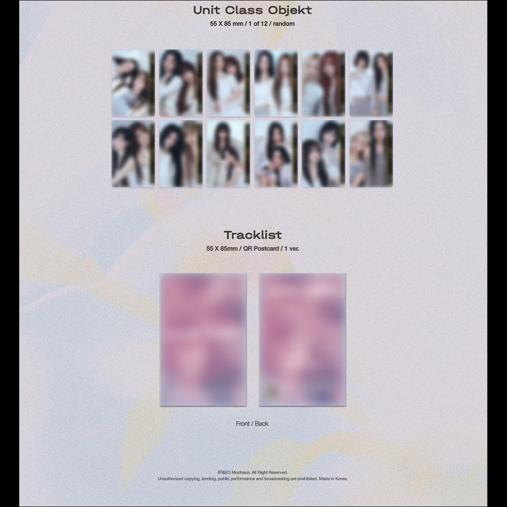 tripleS [LOVE&POP] pt.1 (Objekt Music Album) + Free Gift