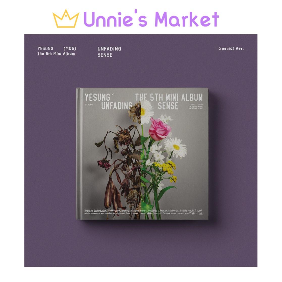 [Special Ver.] YESUNG (Super Junior) - Unfading Sense + Free Gift