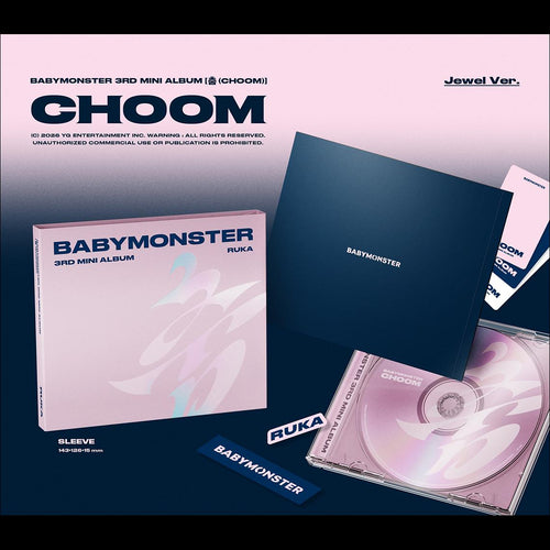 BABYMONSTER [CHOOM] Jewel Ver. / 3rd MINI ALBUM + Free Gift