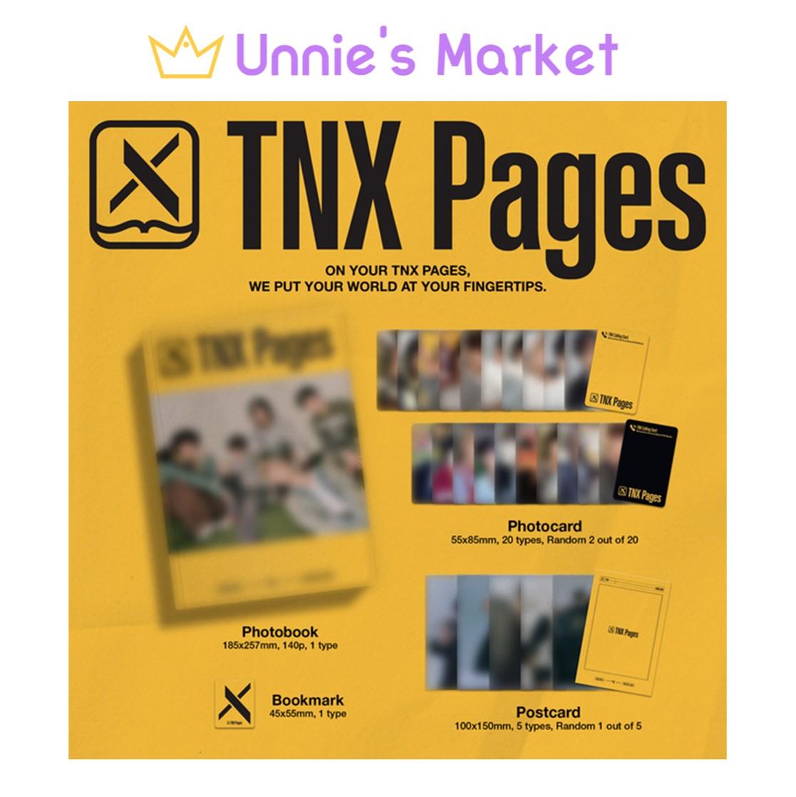 TNX [TNX Pages] PHOTOBOOK ver. Album + Free Gift