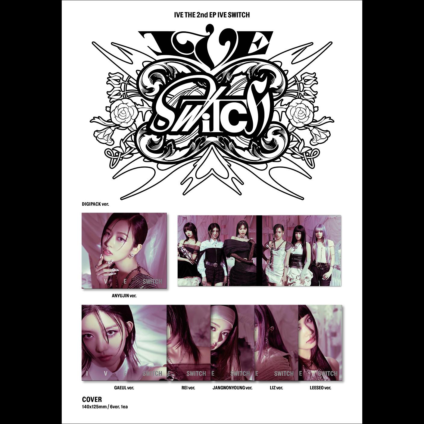 IVE [IVE SWITCH] Digipack Limited Edition