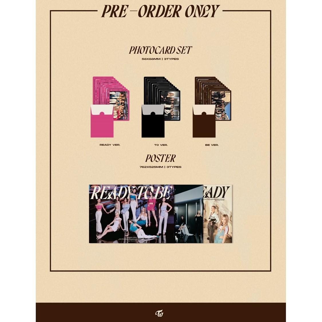 TWICE - READY TO BE Album