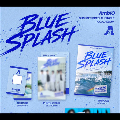 [Pre-order] AmbiO [BLUE SPLASH] Summer Special Single + Free Gift