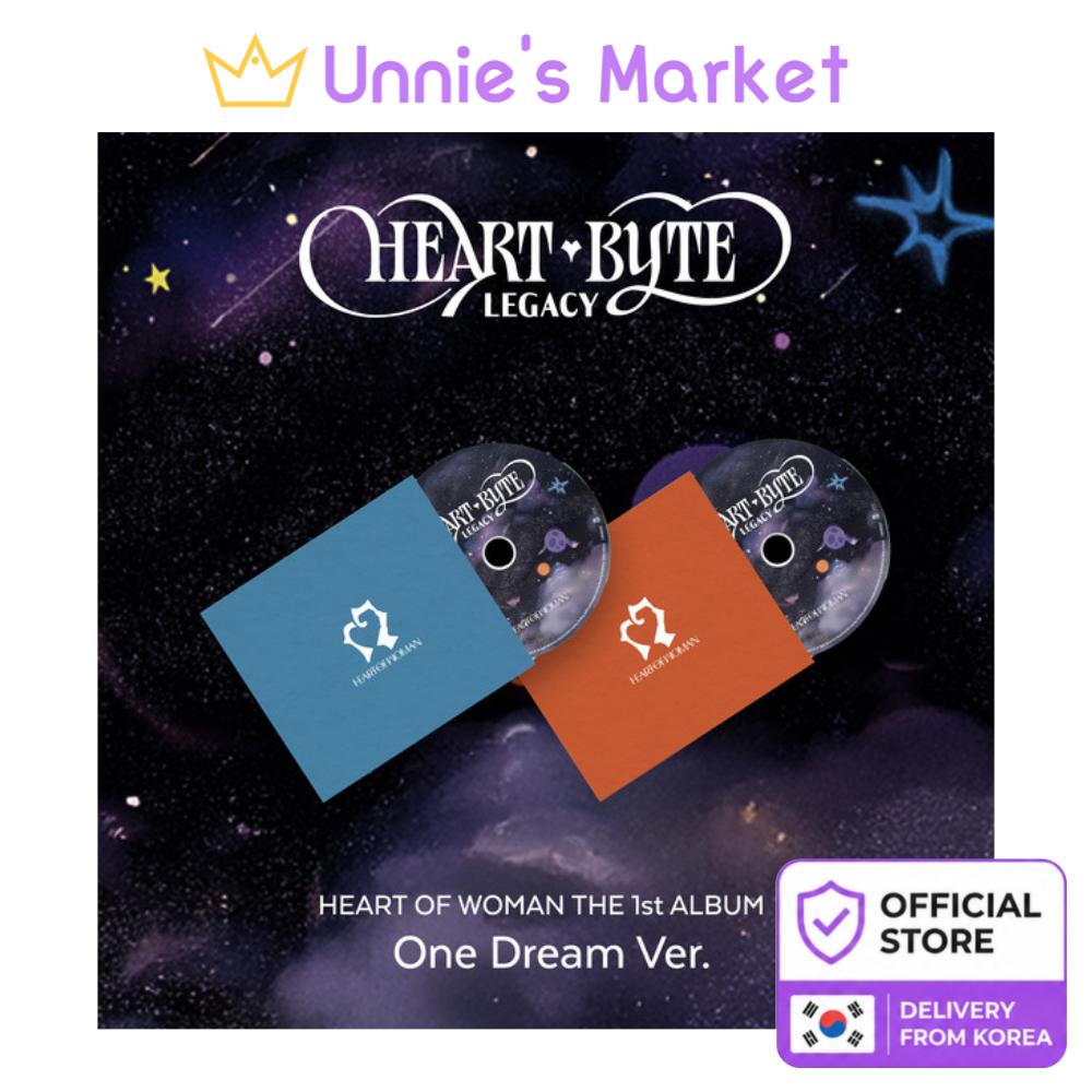 HEART OF WOMAN [Heart Byte  LEGACY] THE 1st ALBUM (One Dream ver.) + Free Gift