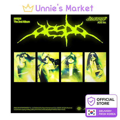 aespa [LEMONADE] ACID Ver. 2nd Album + Free Gift