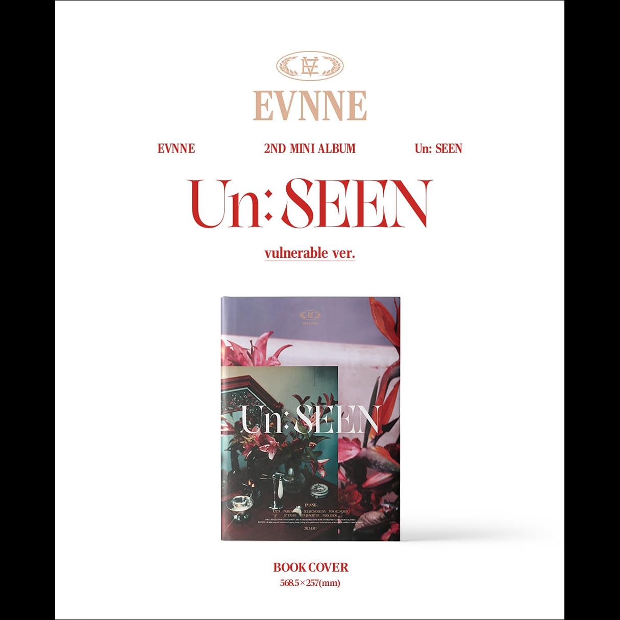 EVNNE [Un: SEEN] 2nd Mini Album (RASCAL Ver. / vulnerable ver.)
