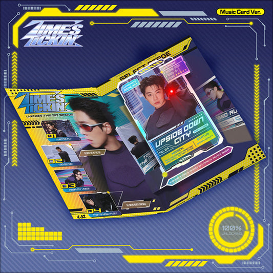 U-KNOW [Times Tickin] Music Card Ver. (Smart Album) + Free Gift