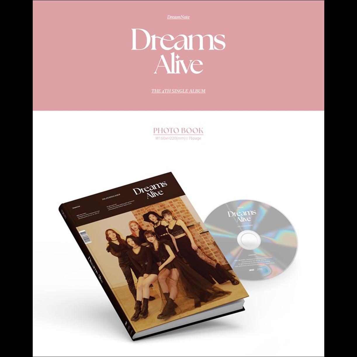 DreamNote [Dreams Alive] 4th Single Album