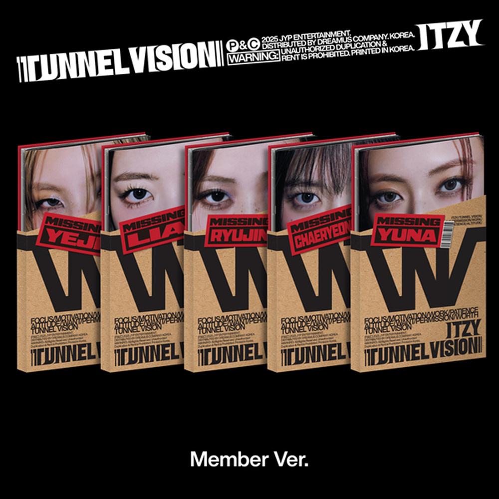 ITZY [TUNNEL VISION] Member Ver. + Free Gift