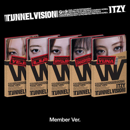 ITZY [TUNNEL VISION] Member Ver. + Free Gift