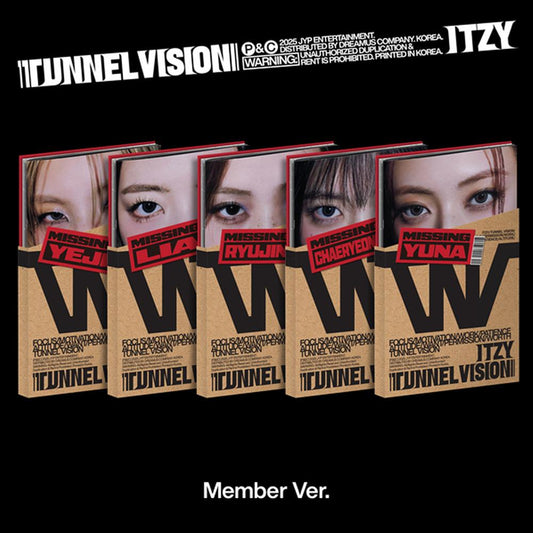ITZY [TUNNEL VISION] Member Ver. + Free Gift