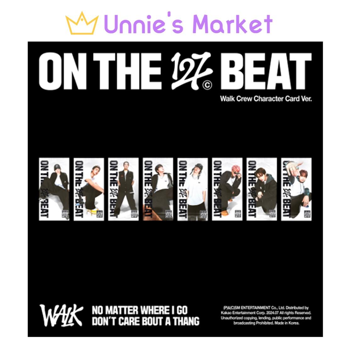 NCT 127 - WALK 6th Smart Album (Walk Crew Character Card Ver.)