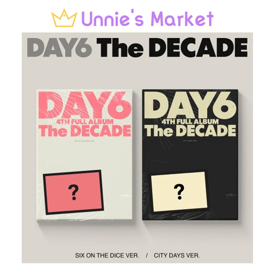 DAY6 - The DECADE 4th Full Album (Six on the dice ver. / City days ver.)
