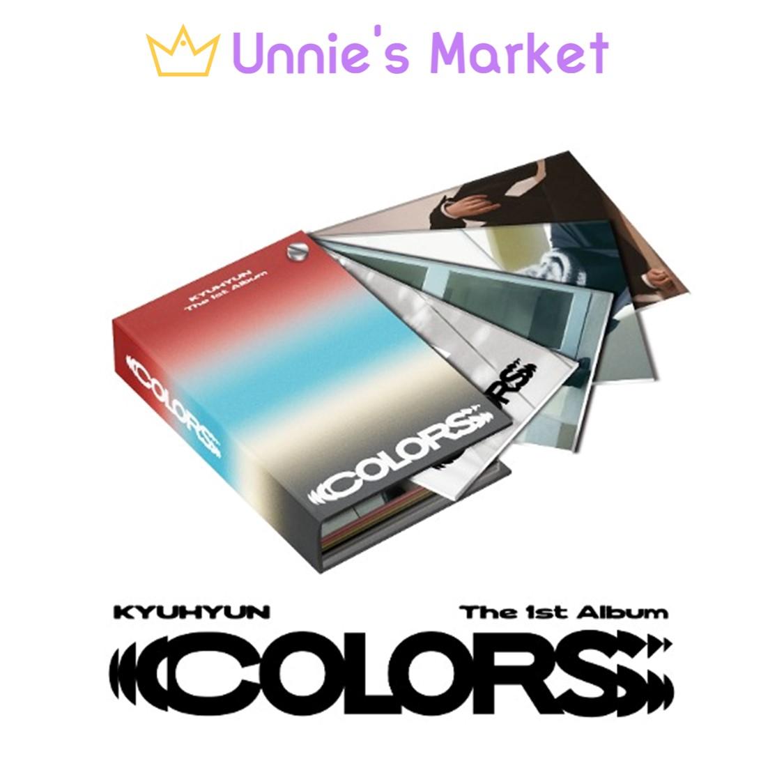 KYUHYUN - COLORS Swatch Book ver. / The 1st Album