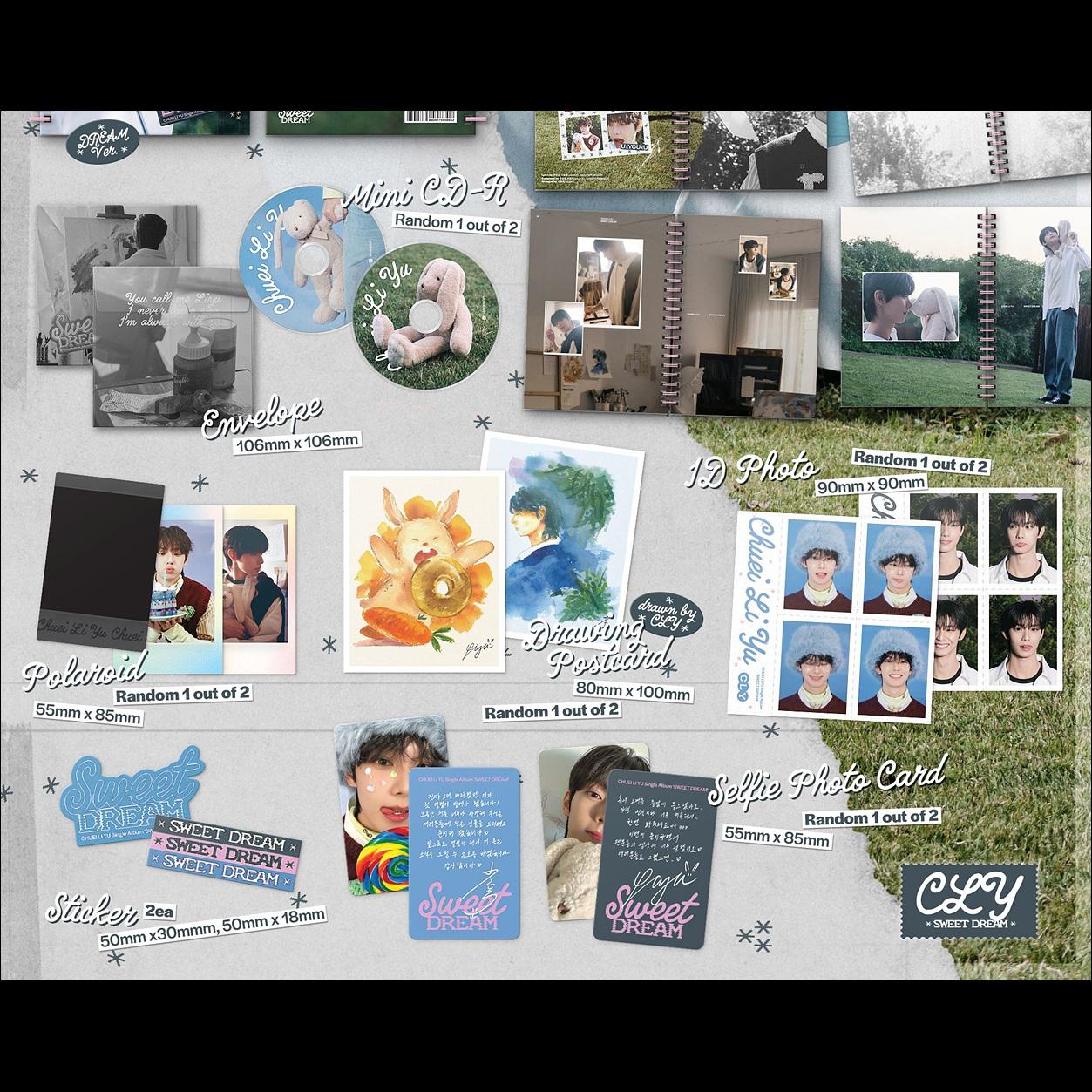 CHUEI LI YU [Sweet Dream] Photo Book Ver. + Free Gift