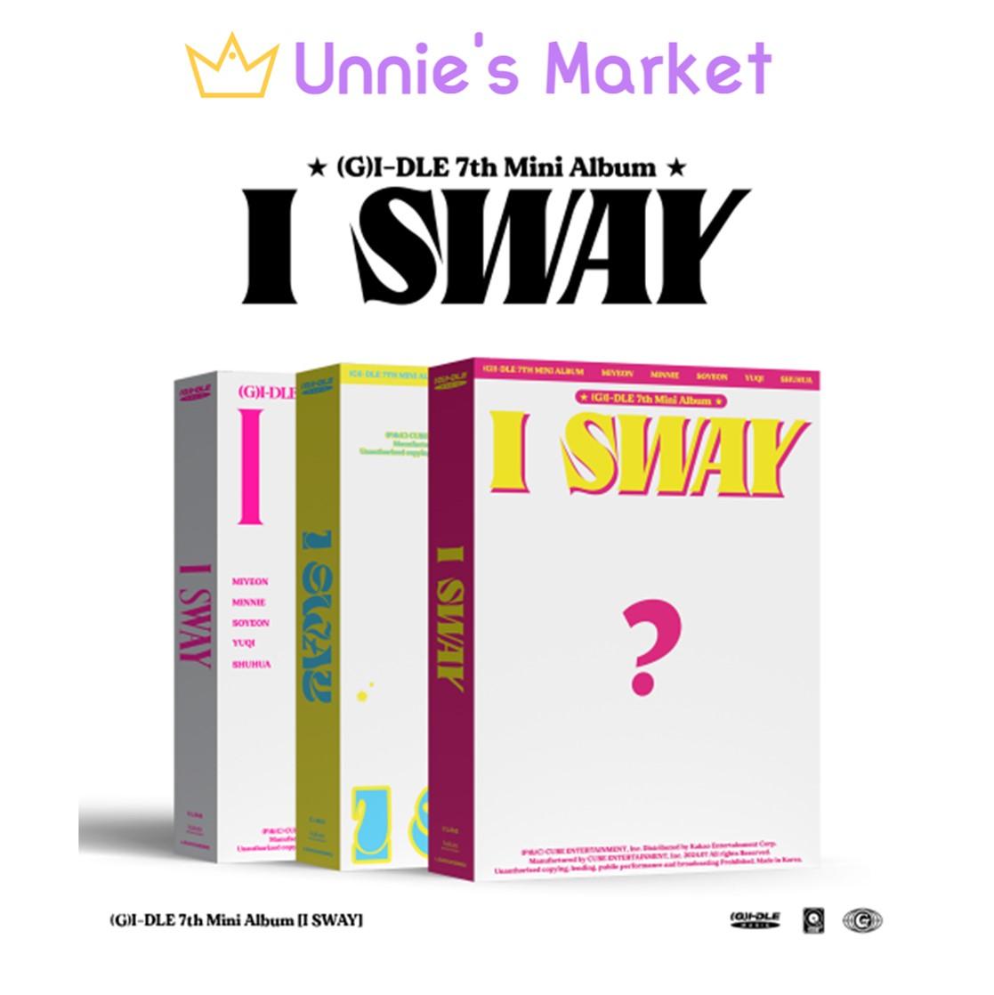 [NO POB] (G)I-DLE - I SWAY 7th Mini Album