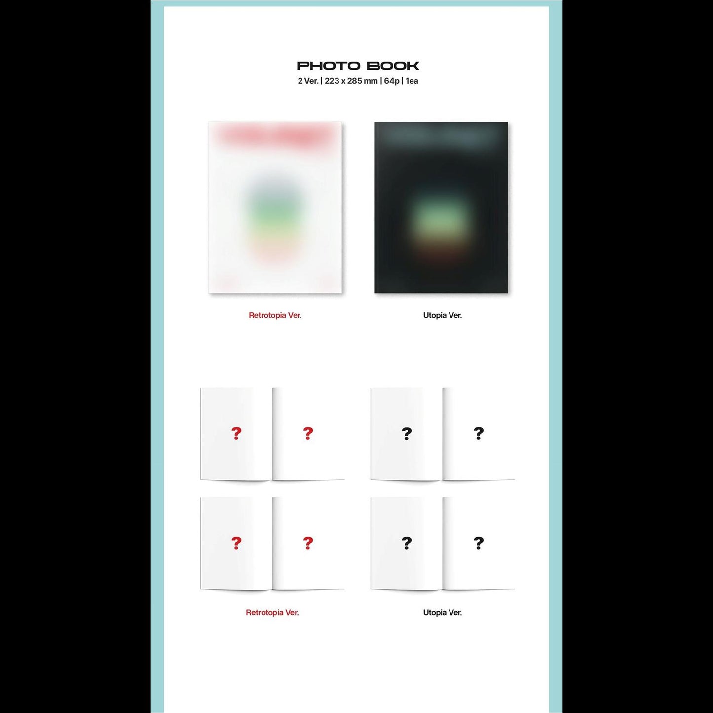 YOUNITE [YOUNI-T] 7th EP Album (Retrotopia Ver. / Utopia Ver.)