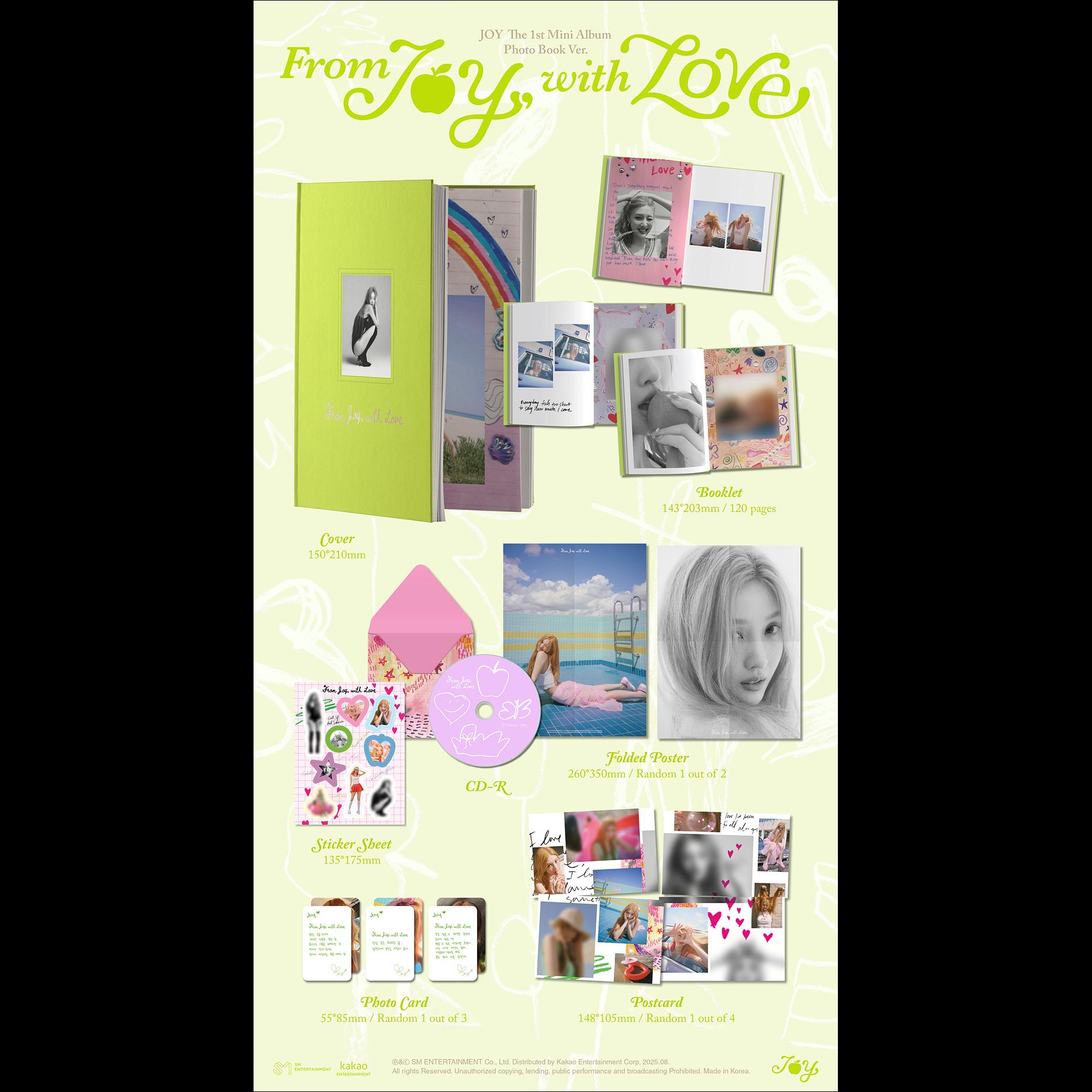 JOY (Red Velvet) [From JOY, with Love] Photo Book Ver.