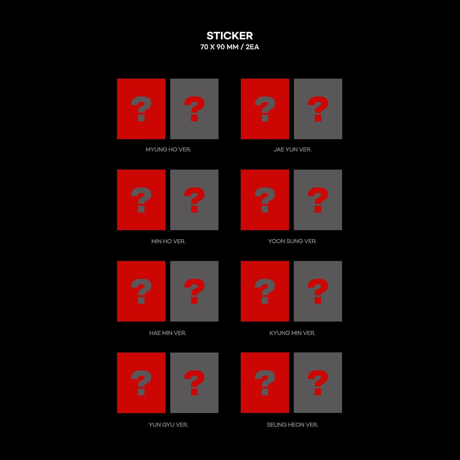 8TURN [STUNNING] 3rd Mini Album POCA VER.