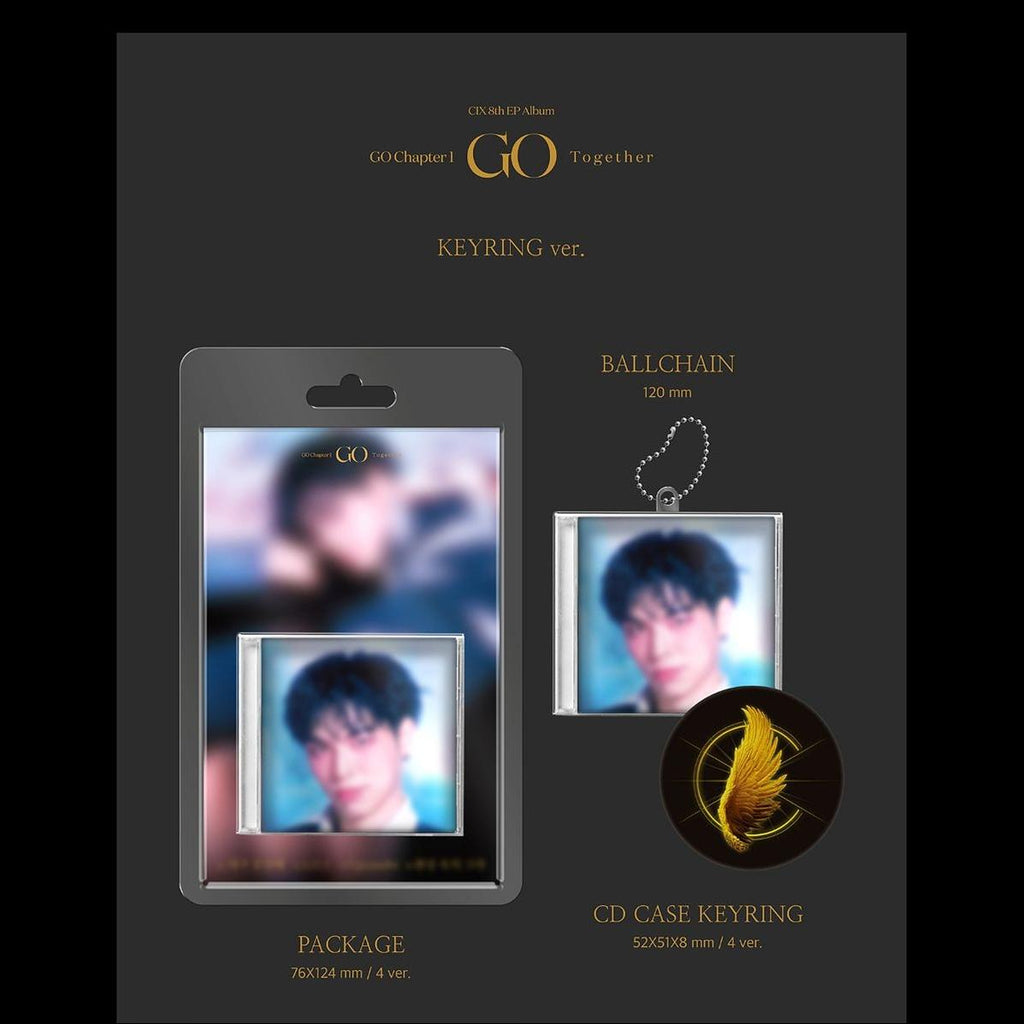 CIX [GO Chapter 1  GO Together] 8th Mini Album (KEYRING ver.)