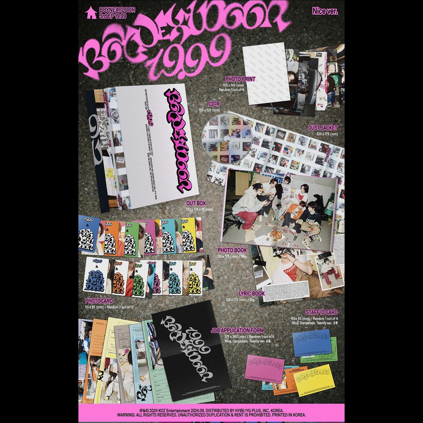 [SET] BOYNEXTDOOR - 3rd EP [19.99]