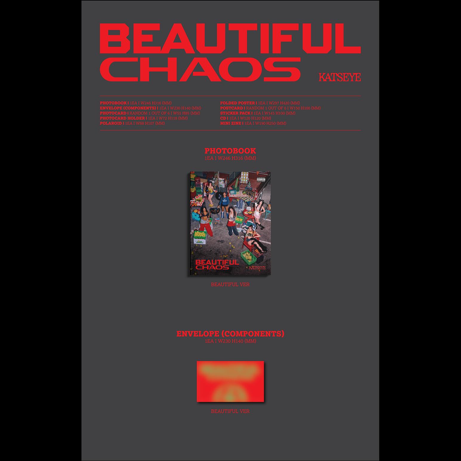 KATSEYE - BEAUTIFUL CHAOS Album