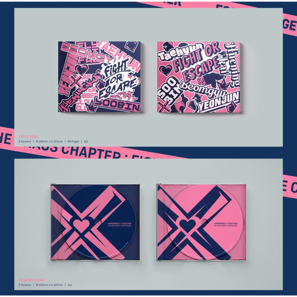 TXT - THE CHAOS CHAPTER : FIGHT OR ESCAPE TOGETHER Ver.