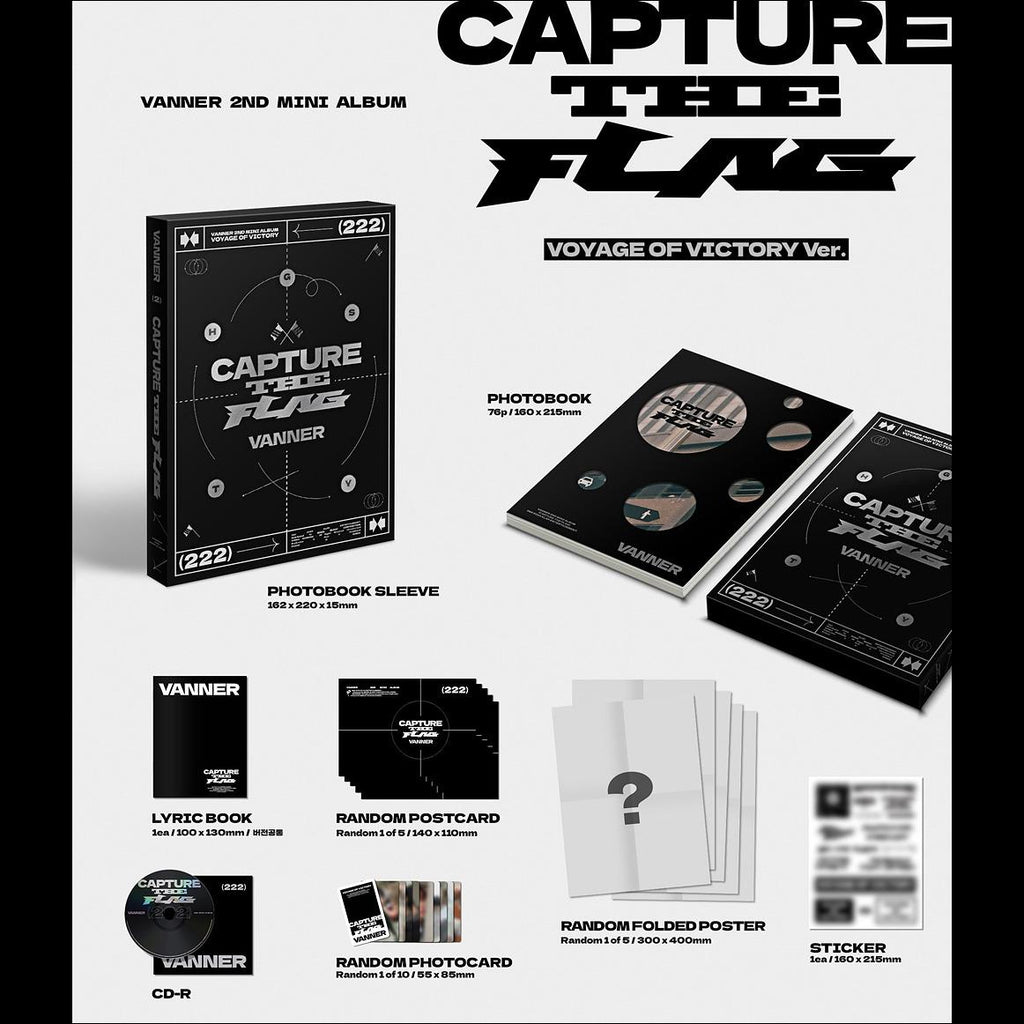 VANNER [CAPTURE THE FLAG] 2nd Mini Album