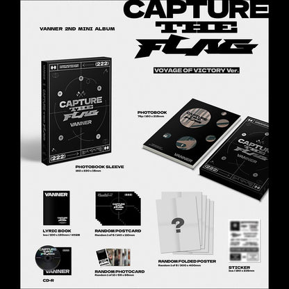 VANNER [CAPTURE THE FLAG] 2nd Mini Album