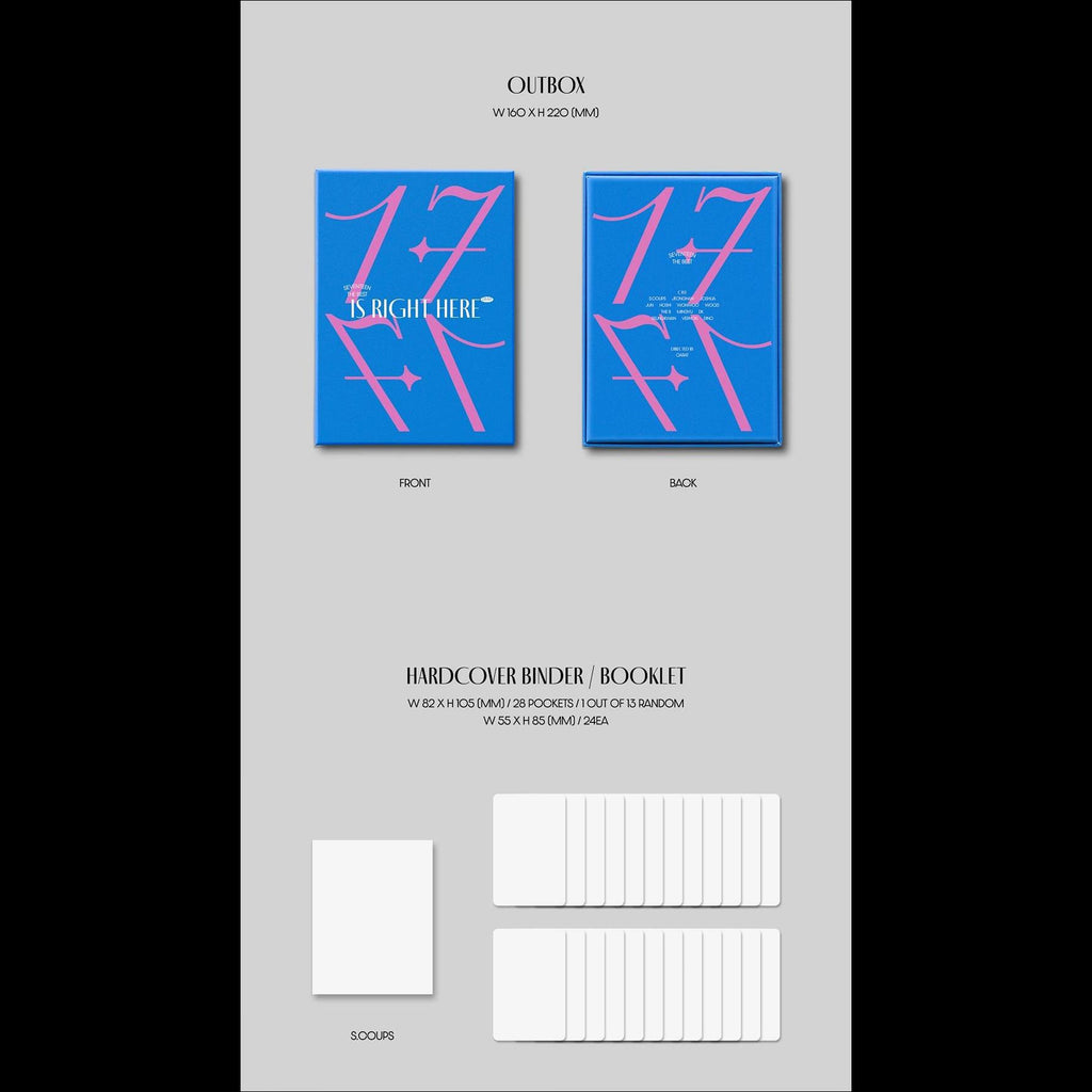 SEVENTEEN - SEVENTEEN BEST ALBUM 17 IS RIGHT HERE (Dear Ver.)