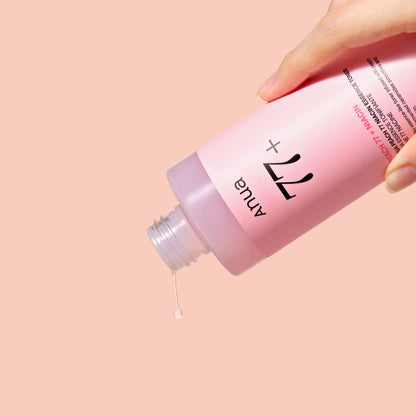 [Anua] Peach 77 Niacin 3-STEP Flawless Makeup Booster Set | Glass Skin Toner, Serum & Moisturizer Routine Kit