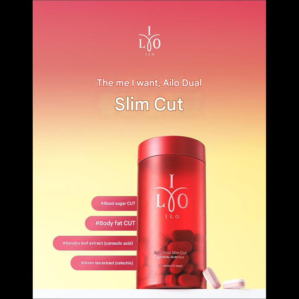 [Red Velvet Irene Pick] ILO Dual Slim Cut 60 tablets (1 month supply / Reduces body fat, suppresses postprandial blood sugar rise)