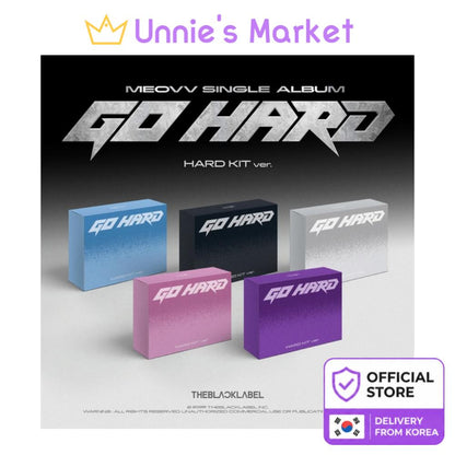 [Pre-order] MEOVV Single Album GO HARD KPOP Sealed Album + Free Gift