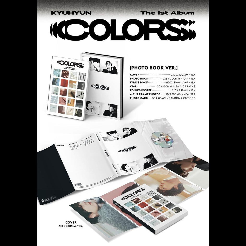 KYUHYUN - COLORS Photo Book ver. / The 1st Album