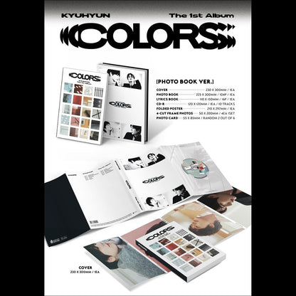 KYUHYUN - COLORS Photo Book ver. / The 1st Album