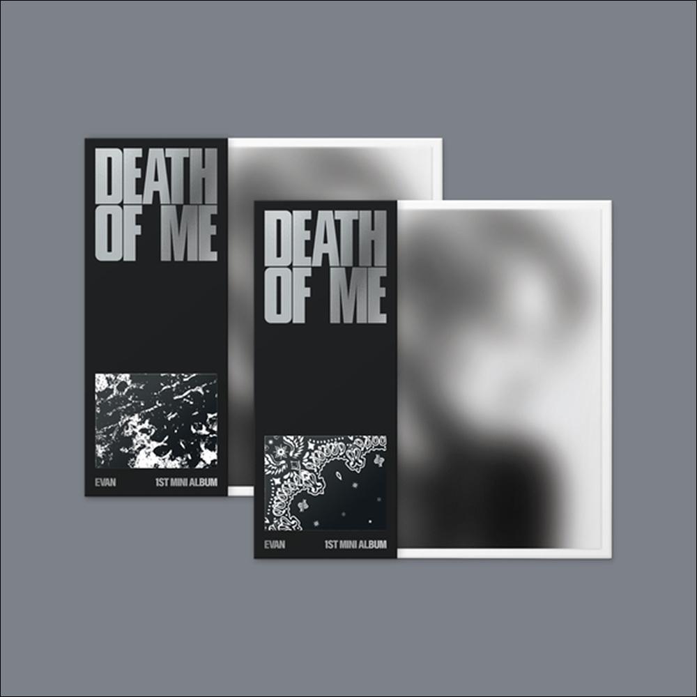 [Pre-order] EVAN [DEATH OF ME] (BANDANA A Ver. / BANDANA B Ver.) + Free Gift