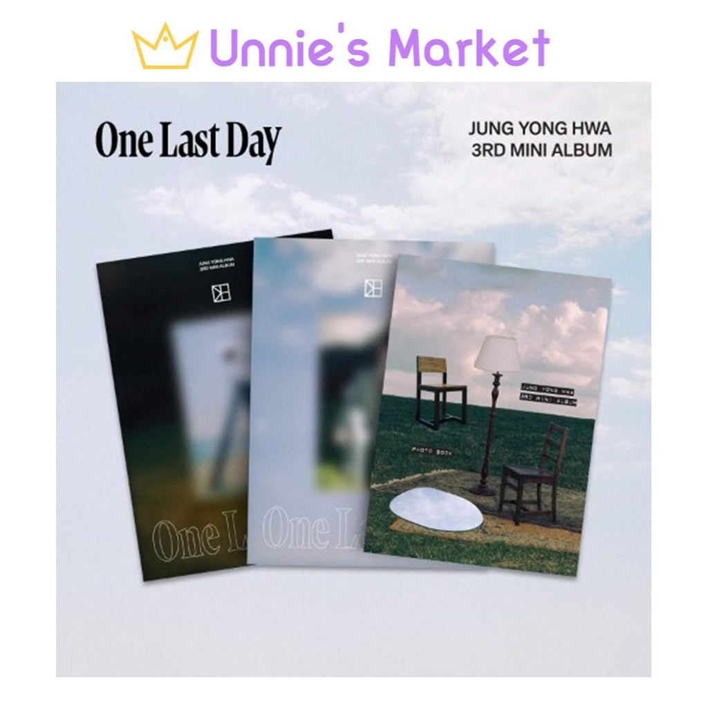 JUNG YONG HWA - One Last Day PHOTO BOOK Ver. / 3rd Mini Album