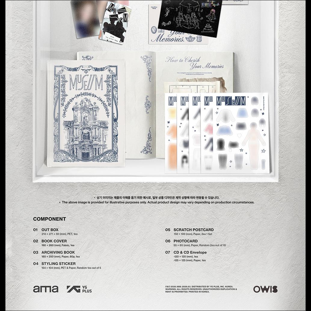 OWIS [MUSEUM] The 1st Mini Album (Dream Ver.) + Free Gift