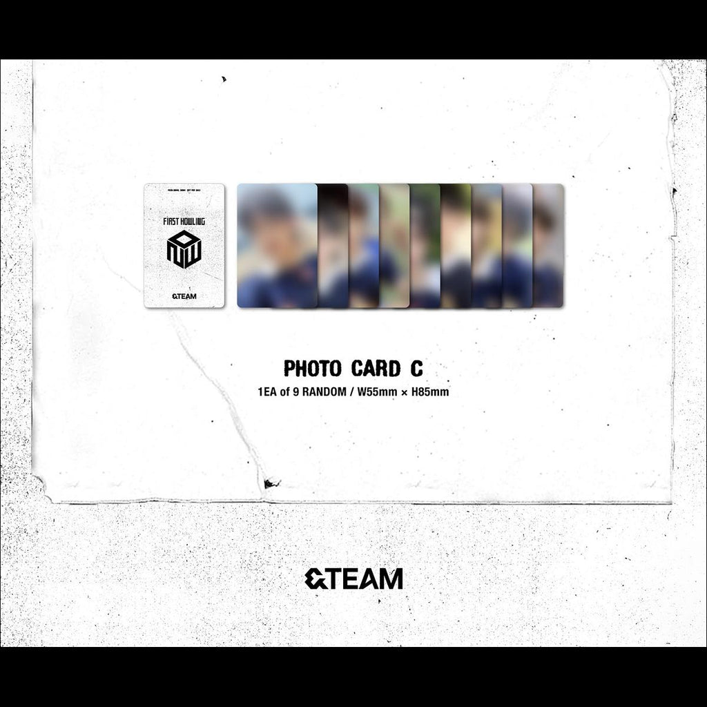 &TEAM - First Howling NOW 1st ALBUM Standard Edition