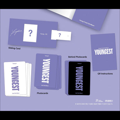 [Pre-order] Young K (DAY6) YOUNGEST Platform Album FANS ver. 2nf Full Album + Free Gift