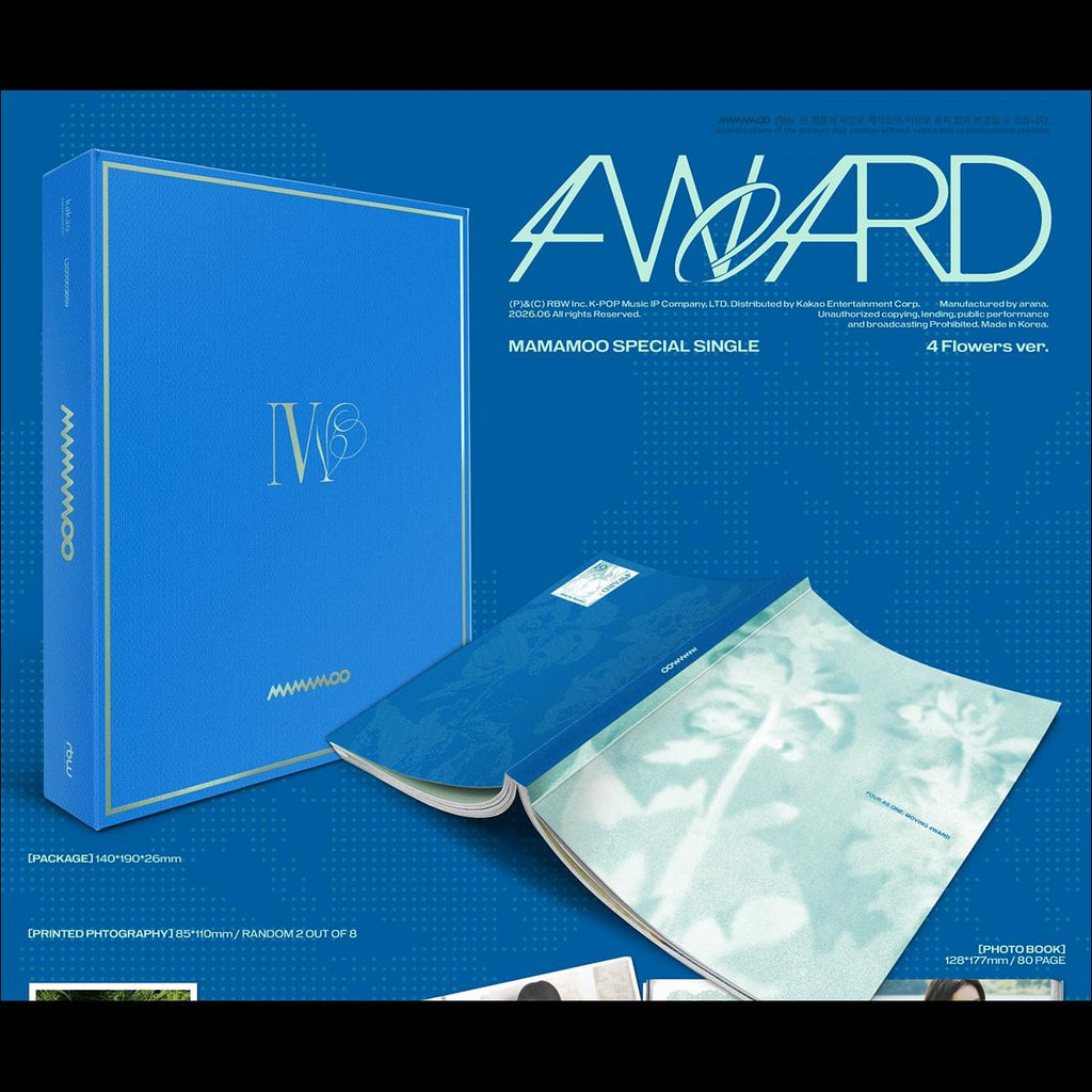 [Pre-order] Mamamoo Special Single [4WARD] (4 Flowers ver.) + Free Gift