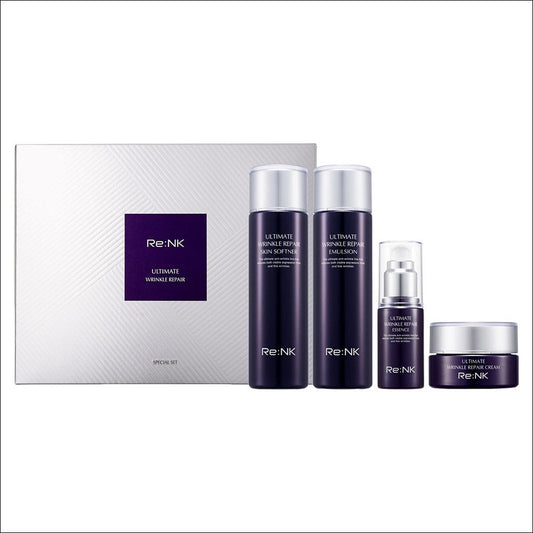Re:NK Ultimate Wrinkle Repair Special Set (Skin 150ml + Emulsion 150ml + Essence 35ml + Cream 50ml)