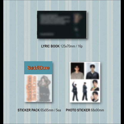Park Jin Young (GOT7) [Said & Done] 2nd Mini Album (Memory Box ver.) + Free Gift